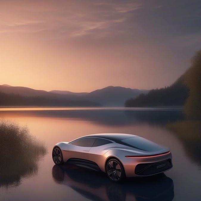 Experience the future with this sleek, luxury electric sports car. Drive into the sunset with sustainable speed and style.