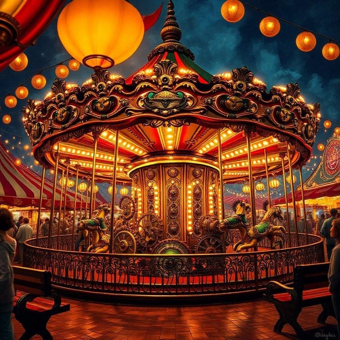 Step right up and experience the thrill of the carnival!