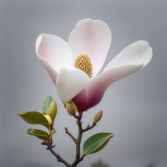 A beautiful magnolia flower wallpaper for your desktop and mobile devices.