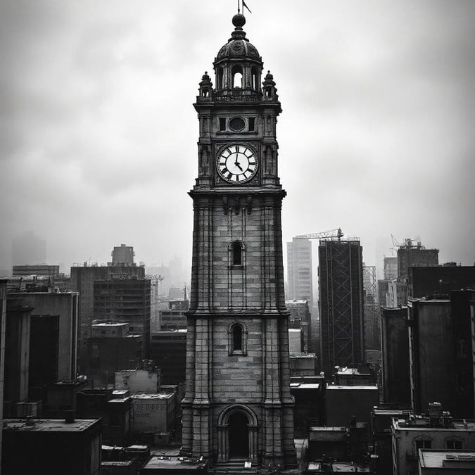 This stunning black and white cityscape wallpaper captures the essence of urban life, with towering buildings and bustling streets. The monochromatic color scheme adds a touch of sophistication and timelessness to this image, making it perfect for desktop and mobile use.