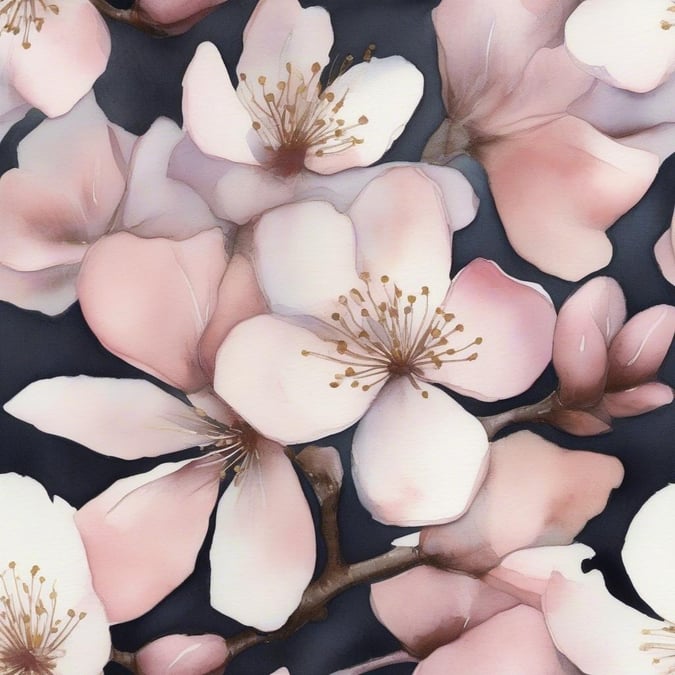 Add a touch of elegance to your space with this beautiful floral wallpaper.