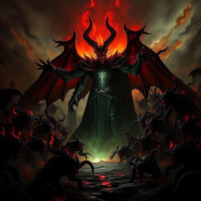 Welcome to the realm of the demonic lord, where hellfire dances on the edge of your screen and the ground beneath you is a bed of coals. The time has come to embrace the dark side and claim the power that lies within.