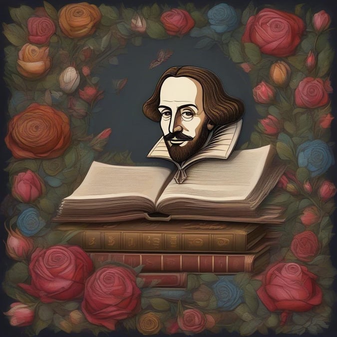 Celebrating the timeless brilliance of William Shakespeare, this wallpaper showcases the man who changed literature with his immortal works.