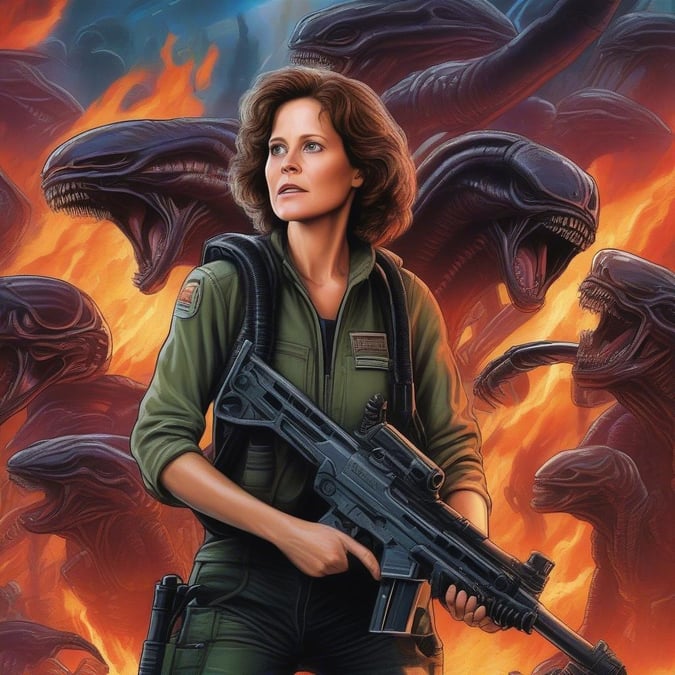 Get ready to face the ultimate challenge with Lt. Ellen Ripley, humanity's last hope in this iconic film franchise.