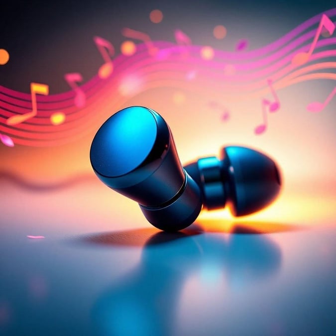 Surround yourself in the symphony of sound with these vibrant earbuds, perfect for those who live and breathe music.