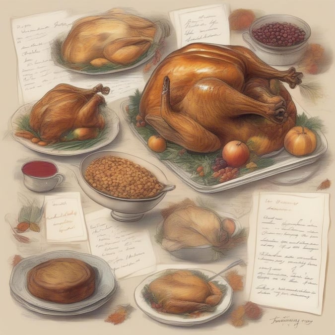 This wallpaper is perfect for the Thanksgiving season, featuring a beautifully set table with a delicious turkey as the centerpiece. The warm lighting and cozy atmosphere make it feel like you're right there at the dinner table.