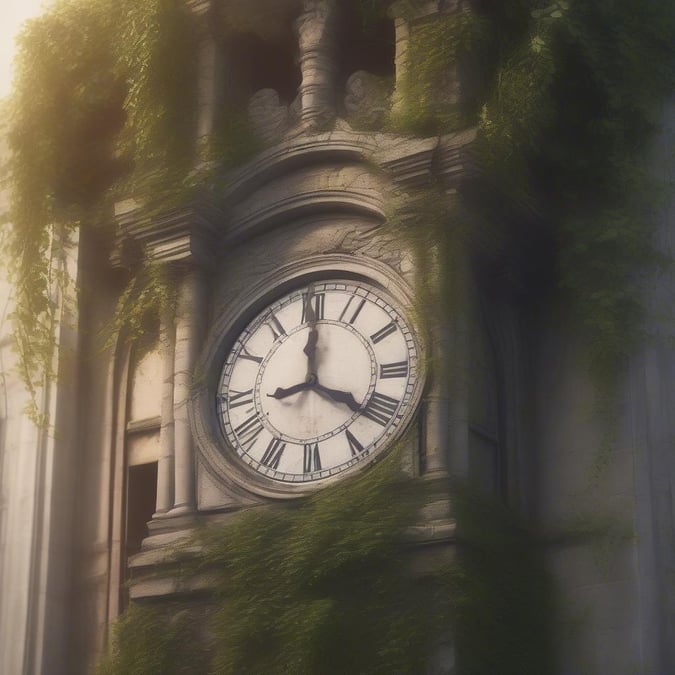 A beautiful vintage clock tower in the heart of a bustling city, perfect for adding a touch of nostalgia to your desktop or mobile wallpaper.