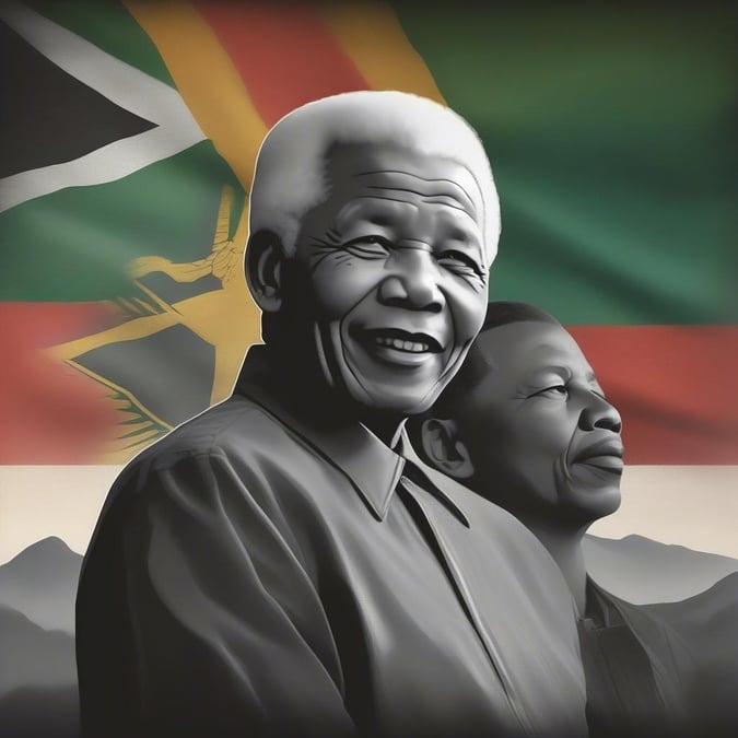 A celebration of two icons who stood together in South Africa, united by a common dream for change.