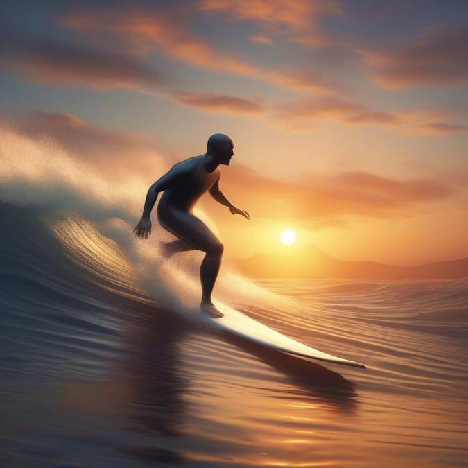 Catch the wave of adventure with this stunning surfing wallpaper, perfect for desktop and mobile use.