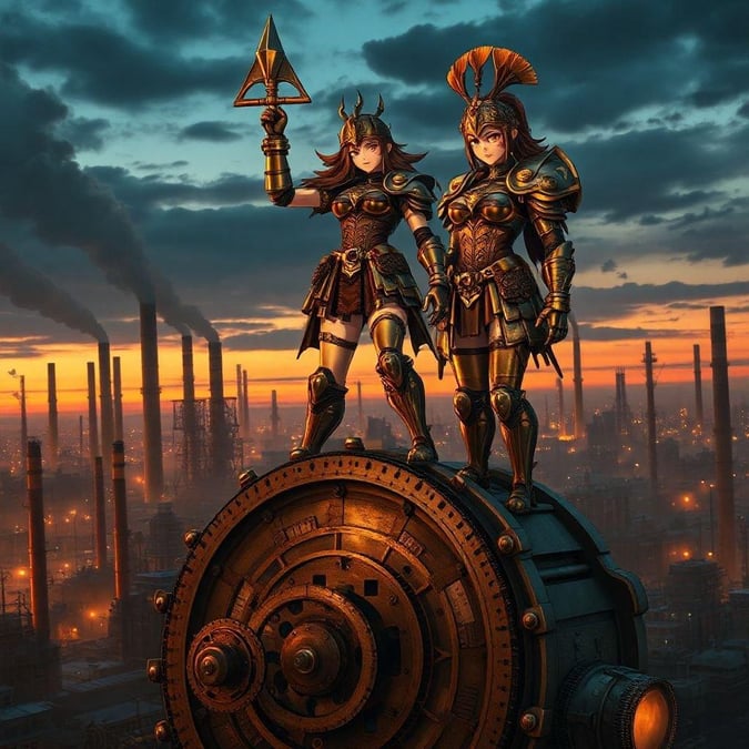 Explore the realm of fantasy with these warrior anime characters. Watch as they embark on a quest filled with mystery and danger.