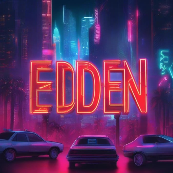 Embark on a journey through the past, to a city that was supposed to be the future. This is Eden - the neon-lit metropolis where time stands still.