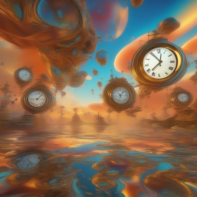 Immerse yourself in this dreamy scene where time is suspended, allowing you to explore the wonders of your imagination.