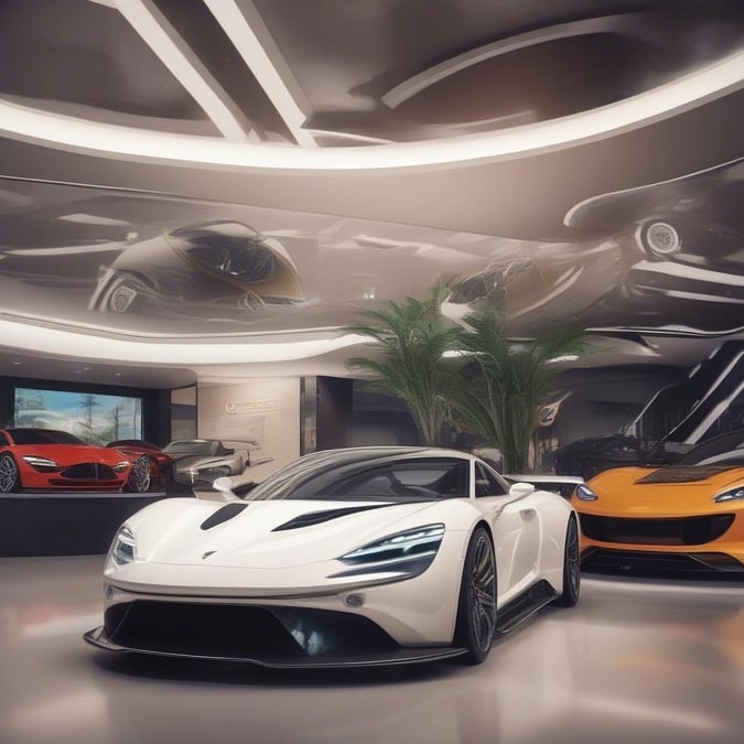 Experience luxury and power in this exquisite collection of high-performance cars, featuring both vintage models and the latest innovations.