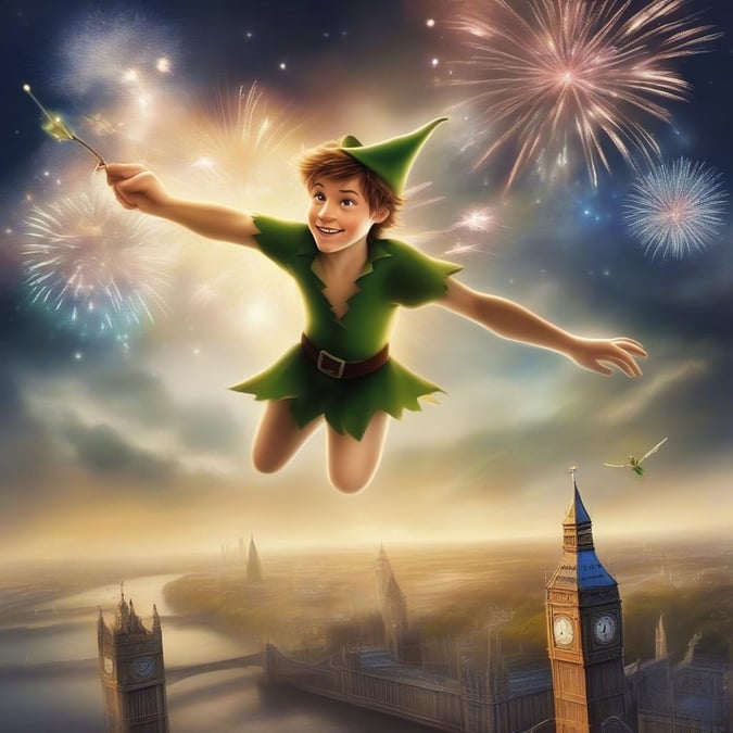 Join Peter Pan on an unforgettable adventure in Neverland, where imagination knows no bounds and adventure awaits around every corner.