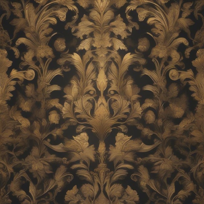 Add a touch of sophistication to your space with this stunning damask wallpaper. Its intricate pattern and luxurious texture will elevate any room to new heights of elegance.