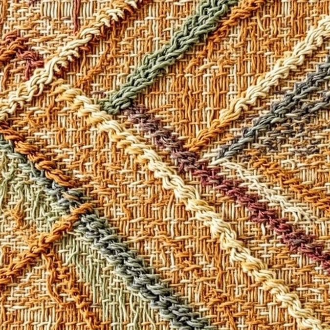 Add some warmth to your screens with this cozy cable knit pattern. The vibrant colors are perfect for a pop of color on desktop and mobile backgrounds.