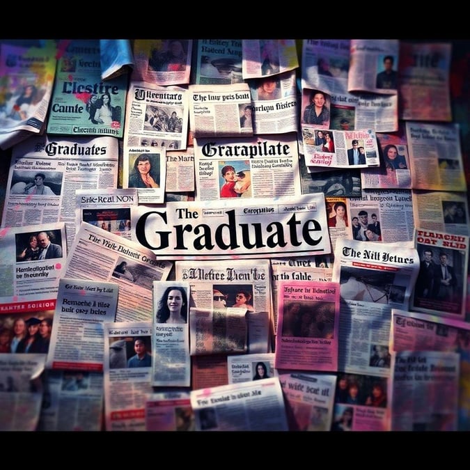 Celebrate the milestone of graduation with this stunning wallpaper, perfect for desktop and mobile use.