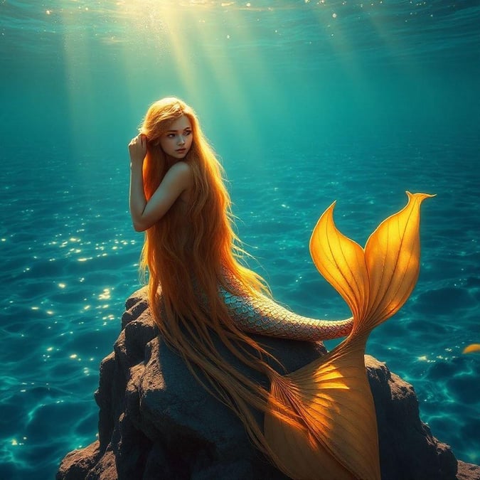 The beauty of an underwater world, where fantasy meets reality.