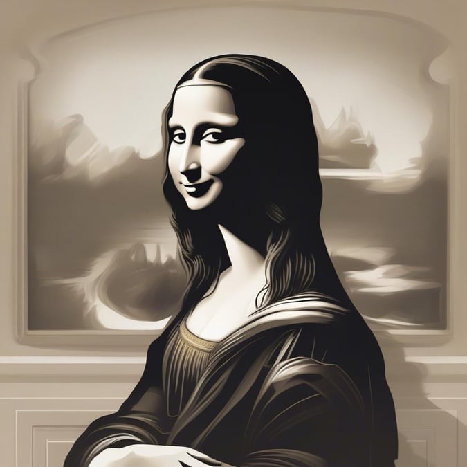 The Mona Lisa is a masterpiece of Renaissance art, created by Leonardo da Vinci in the early 16th century. This iconic portrait is known for its enigmatic smile and intricate details.