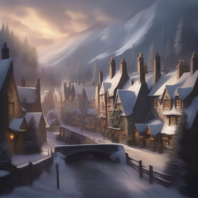 This stunning wallpaper captures the magical world of Harry Potter, with Hogwarts castle nestled in a snowy landscape. The image showcases the castle's grandeur and the beauty of the surrounding winter wonderland, making it a perfect fit for fans of the beloved franchise. Whether you're a die-hard Potterhead or simply appreciate breathtaking scenery, this wallpaper is sure to transport you to a world of magic and wonder.