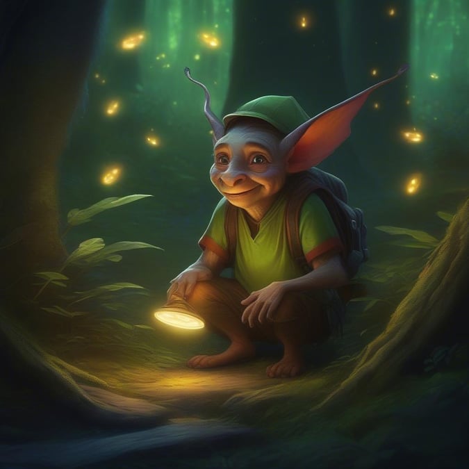 Embrace the mystic charm of an enchanted forest, where every twinkle from the glowing mushrooms and fireflies whispers a story. Join Link on his quest to unravel the secrets that lie within this magical realm.