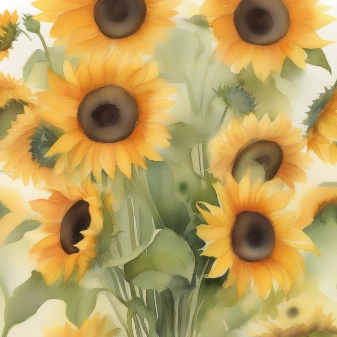 A cheerful bouquet of sunflowers, the perfect Mother's Day gift to brighten up any space. These vibrant blooms exude warmth and love.