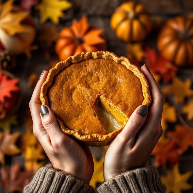 Celebrate the season with this warm, apple pie baked to perfection. The golden crust is perfectly flaky, and the filling is a sweet and savory blend of apples and spices that will have your taste buds singing.