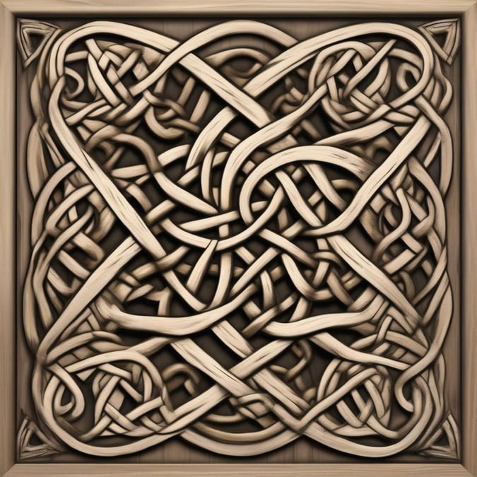 A woven tapestry of Celtic knots, rich in history and intricate design. Perfect for your desktop or mobile device.