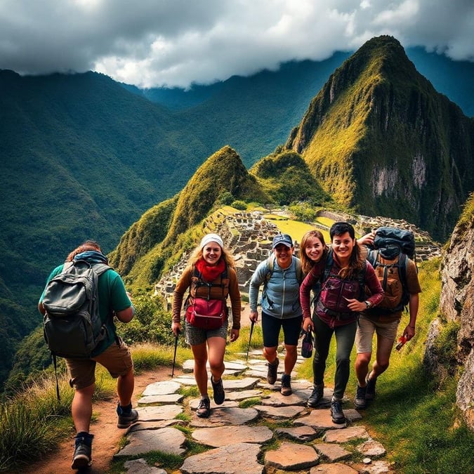 Experience the thrill of hiking to Machu Picchu, one of the Seven Wonders of the World. This ancient Inca citadel is nestled in the Andes Mountains of Peru and offers breathtaking views of the surrounding landscape.