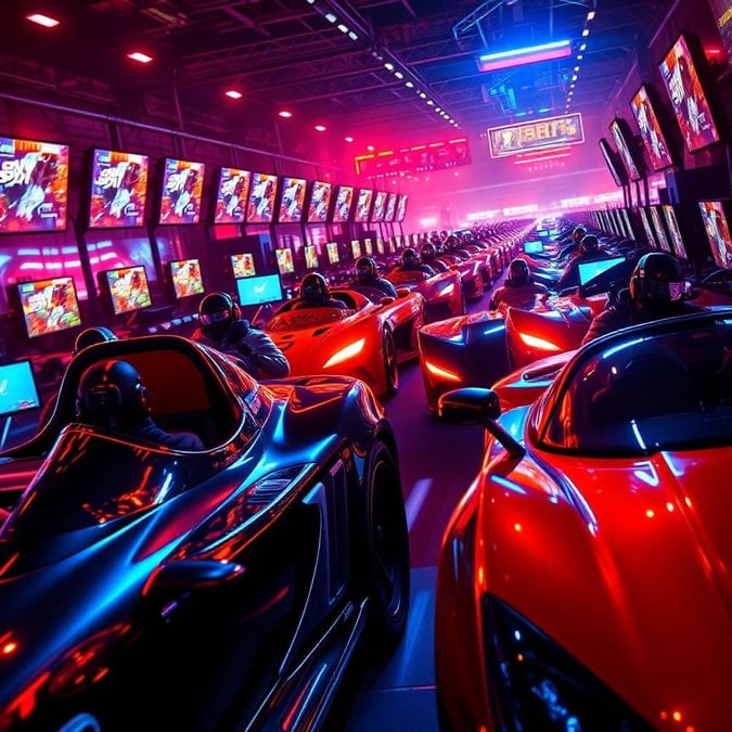 High-octane gaming at its finest. Redline the competition with these high-tech race cars, powered by cutting-edge technology.