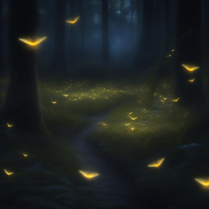 Enter the enchanted forest at twilight, where fairies dance through misty paths. Embrace the mystical atmosphere that soothes the soul and inspires the imagination.