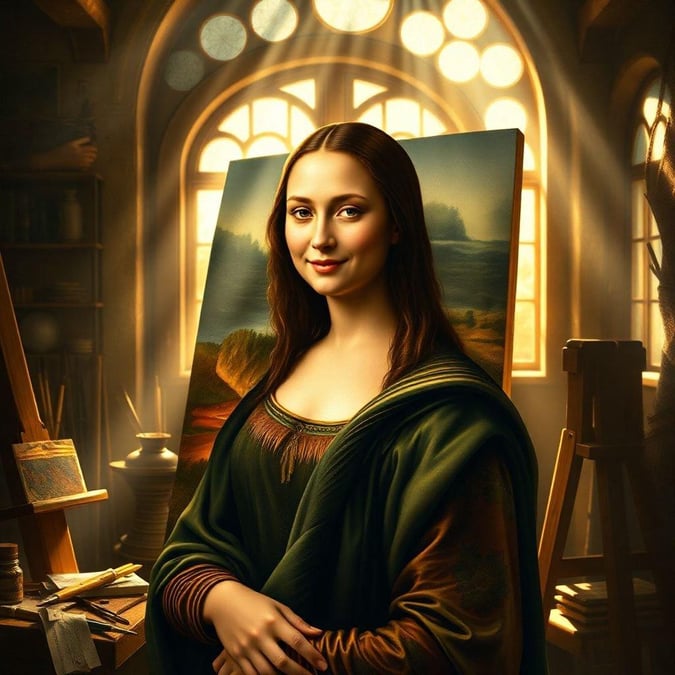 Step into the world of art with the enigmatic Mona Lisa, a masterpiece that has captivated audiences for centuries. This iconic painting is a testament to Leonardo da Vinci's skill and creativity, and its enduring popularity is a reminder of the power of art to transcend time and culture.