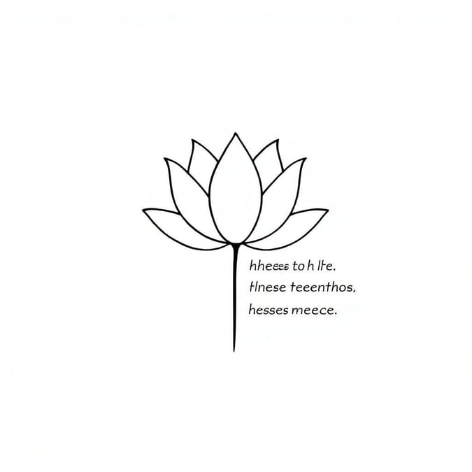 This beautiful wallpaper features a stunning lotus flower with an inspiring quote, perfect for adding a touch of elegance and motivation to your desktop or mobile device.