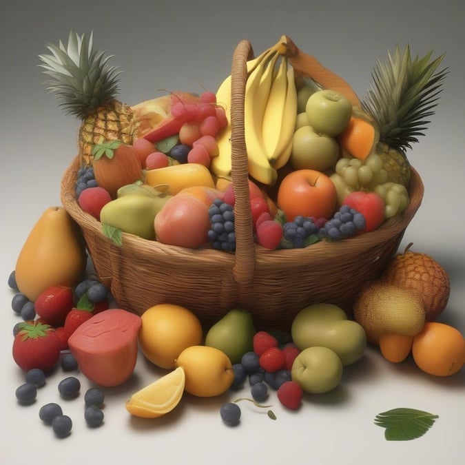 An appetizing array of tropical fruits, ripe and ready to be enjoyed, perfect for your desktop or mobile device.