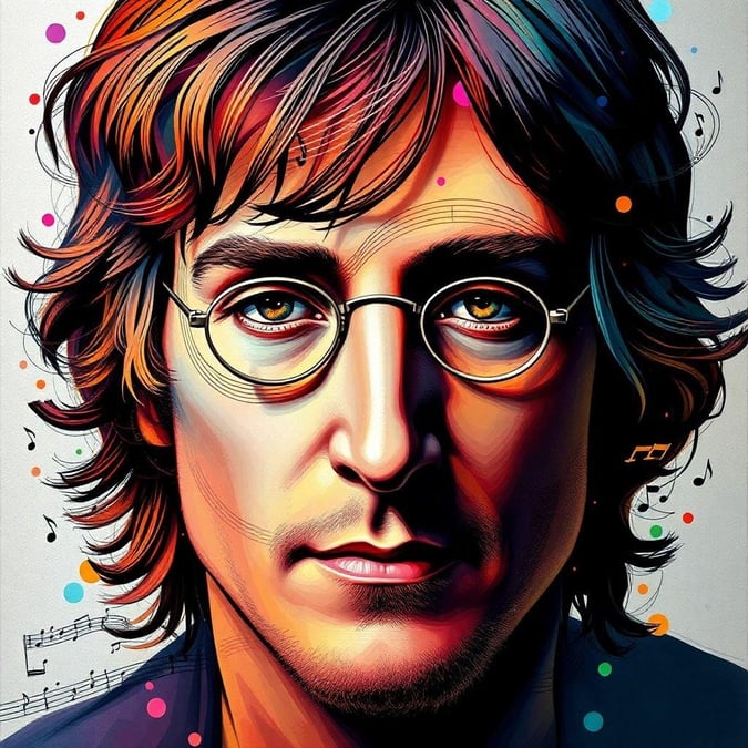 A close-up tribute to John Lennon, the introspective songwriter and Beatles co-founder.