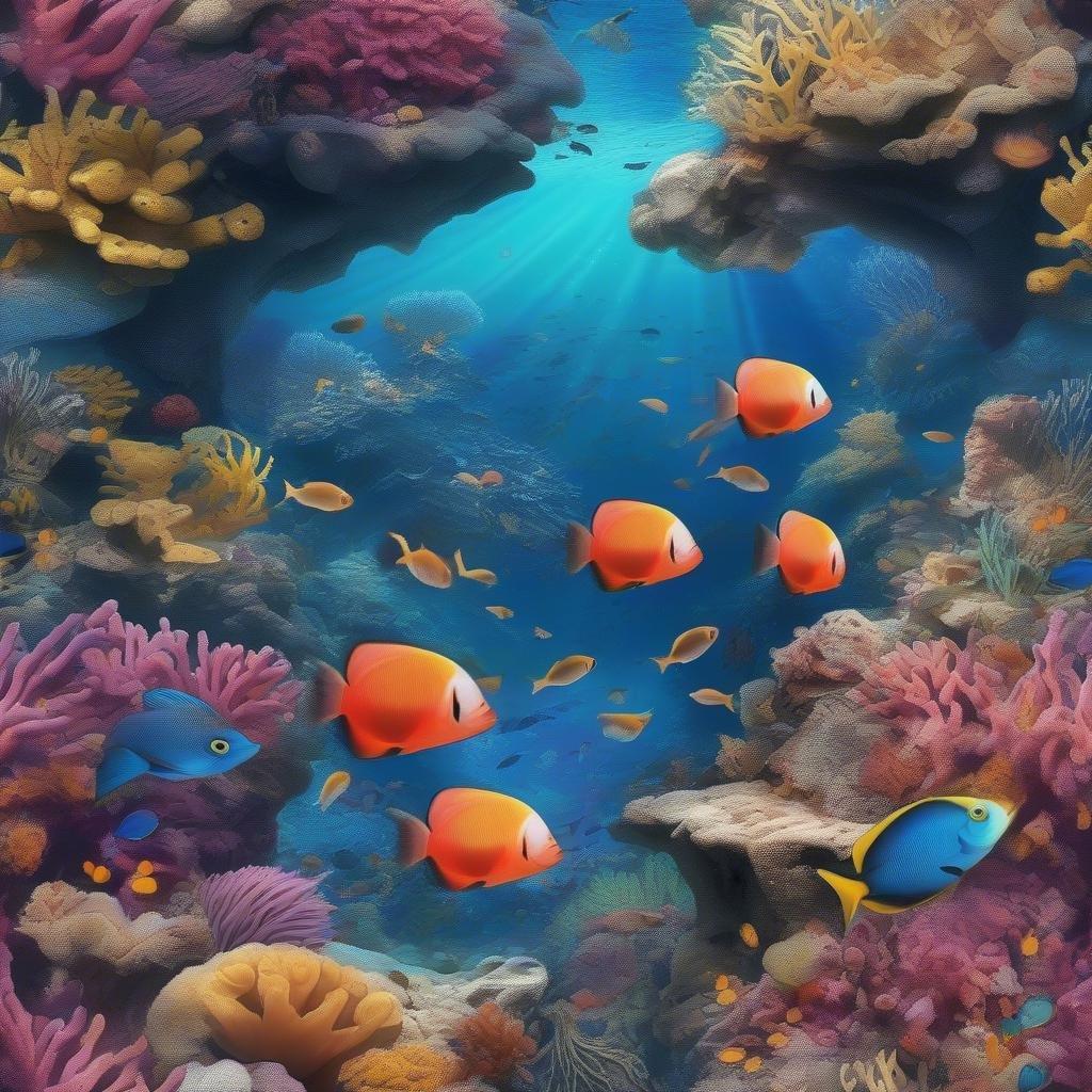 Dive into the vibrant world of coral reefs, teeming with life and color.