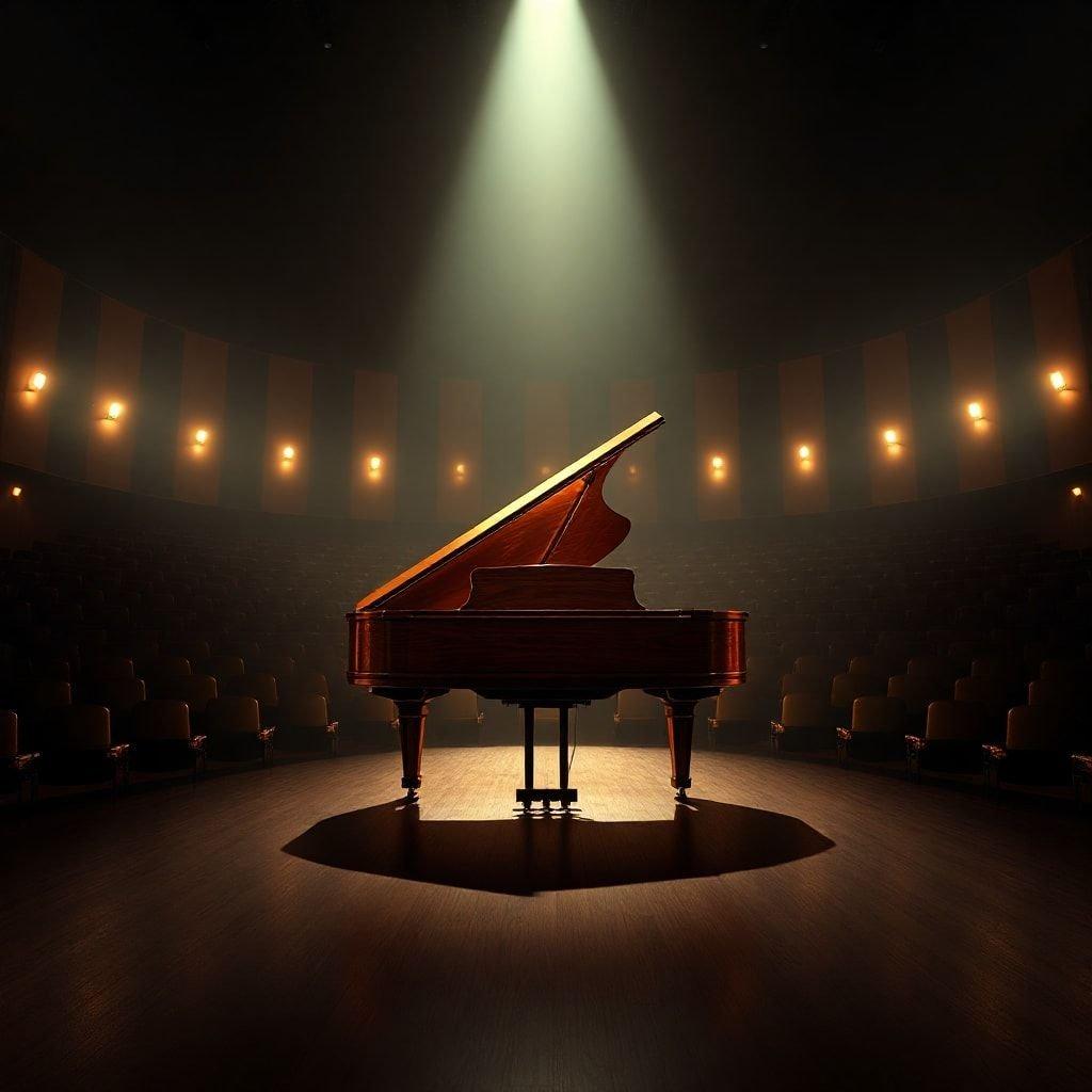 The symphony of notes played on this grand piano captures the heart of classical music lovers.