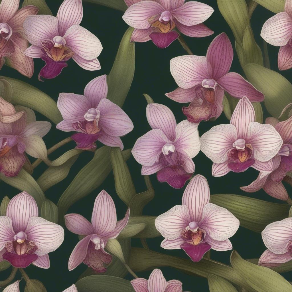 Add a touch of elegance to your space with this stunning orchid wallpaper, perfect for desktop and mobile use.