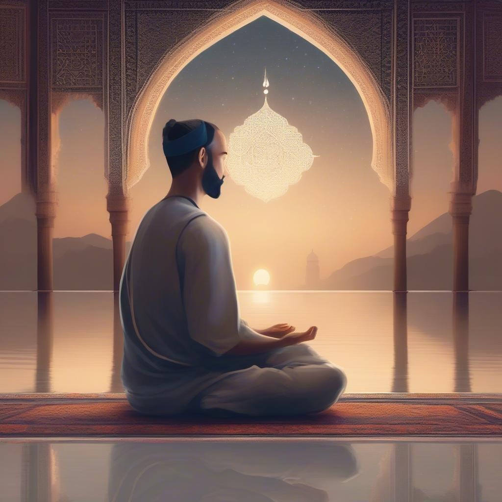 Immerse yourself in the tranquility of Ramadan with this breathtaking wallpaper, capturing the essence of the holy month and its spiritual significance.