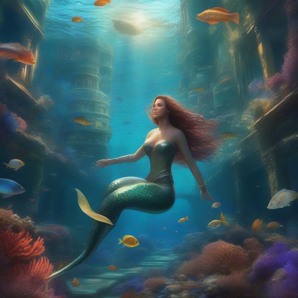 Exploring the depths of an enchanting mermaid world