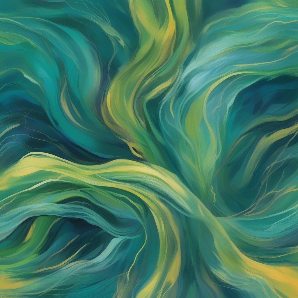 This stunning wallpaper features a mesmerizing display of ocean waves in shades of blue and green, perfect for adding a touch of serenity to your desktop or mobile device.