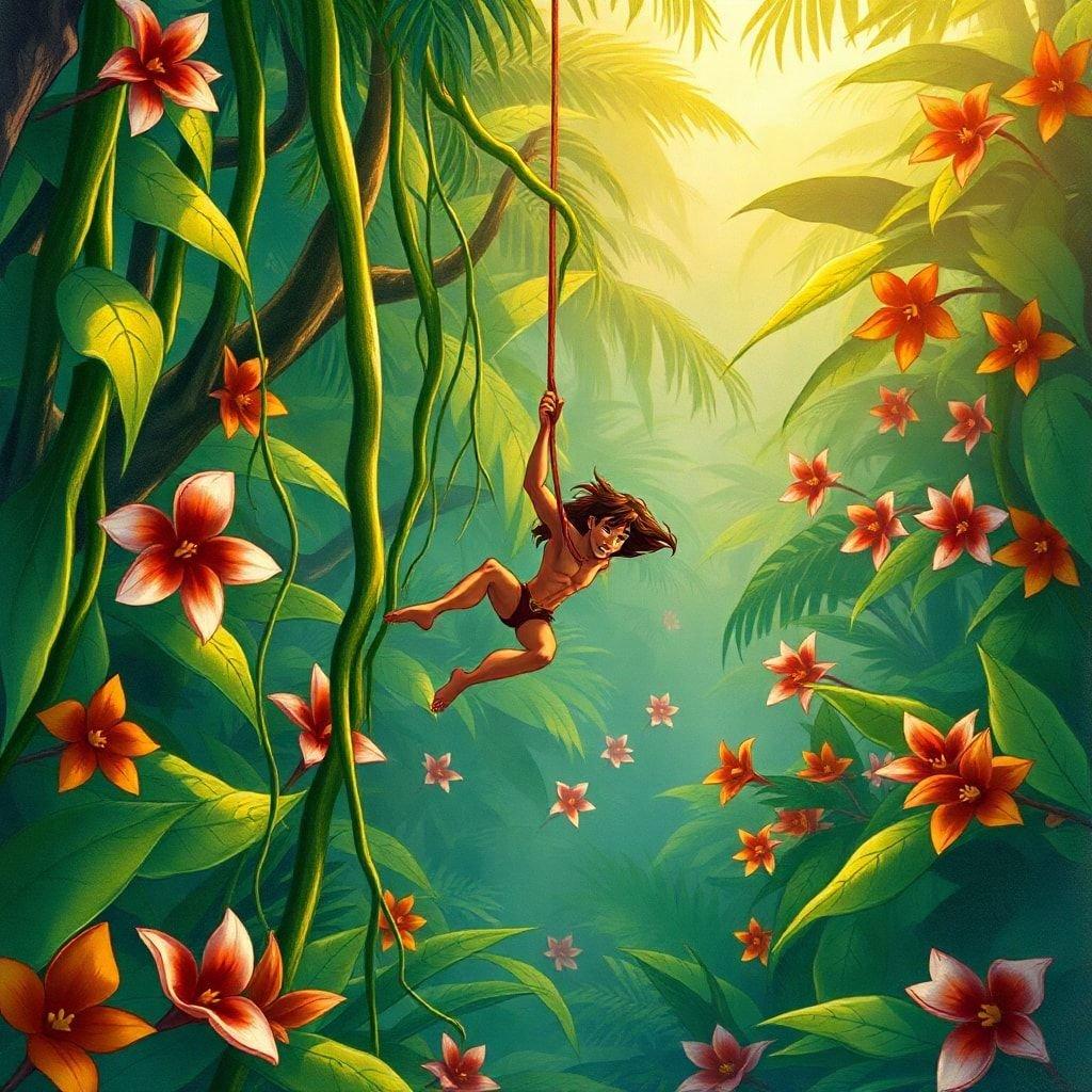 Discover a tropical treasure with Mickey as he climbs the vine-filled jungle to find a lost artifact.