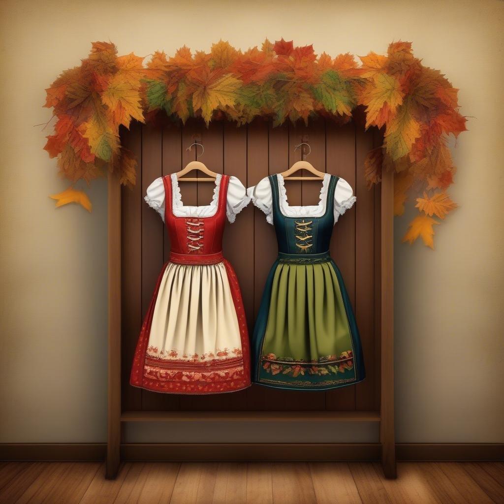 Welcome to the Oktoberfest festivities! Our collection showcases traditional Bavarian dirndls, perfect for a whimsical Oktoberfest adventure. Find your favorite dirndl and let's celebrate like there's no tomorrow!