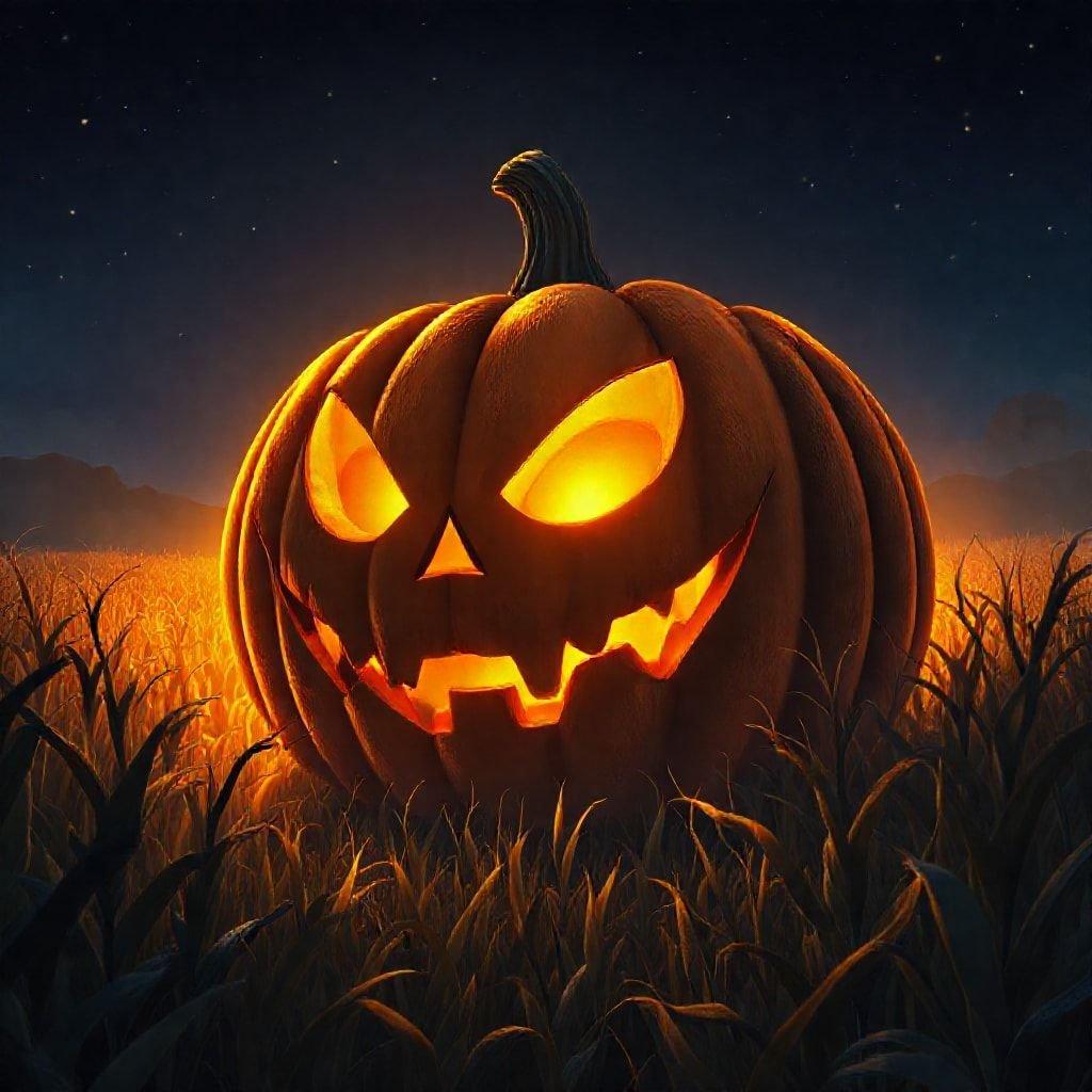 Get into the spooky spirit with this eerie Halloween wallpaper. The dark and mysterious design is perfect for adding a touch of fright to your desktop or mobile device.