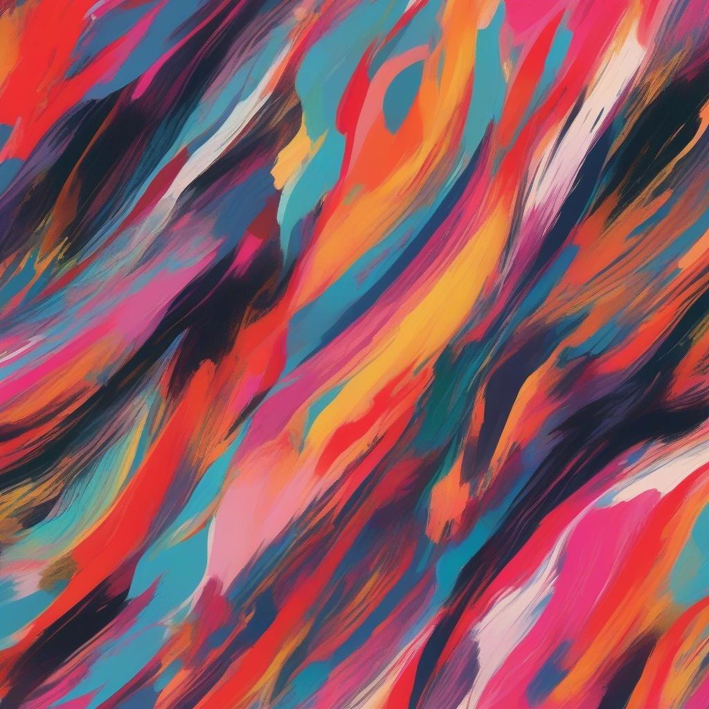 This stunning wallpaper features a dynamic blend of colors and abstract shapes, creating a visually striking and engaging design.