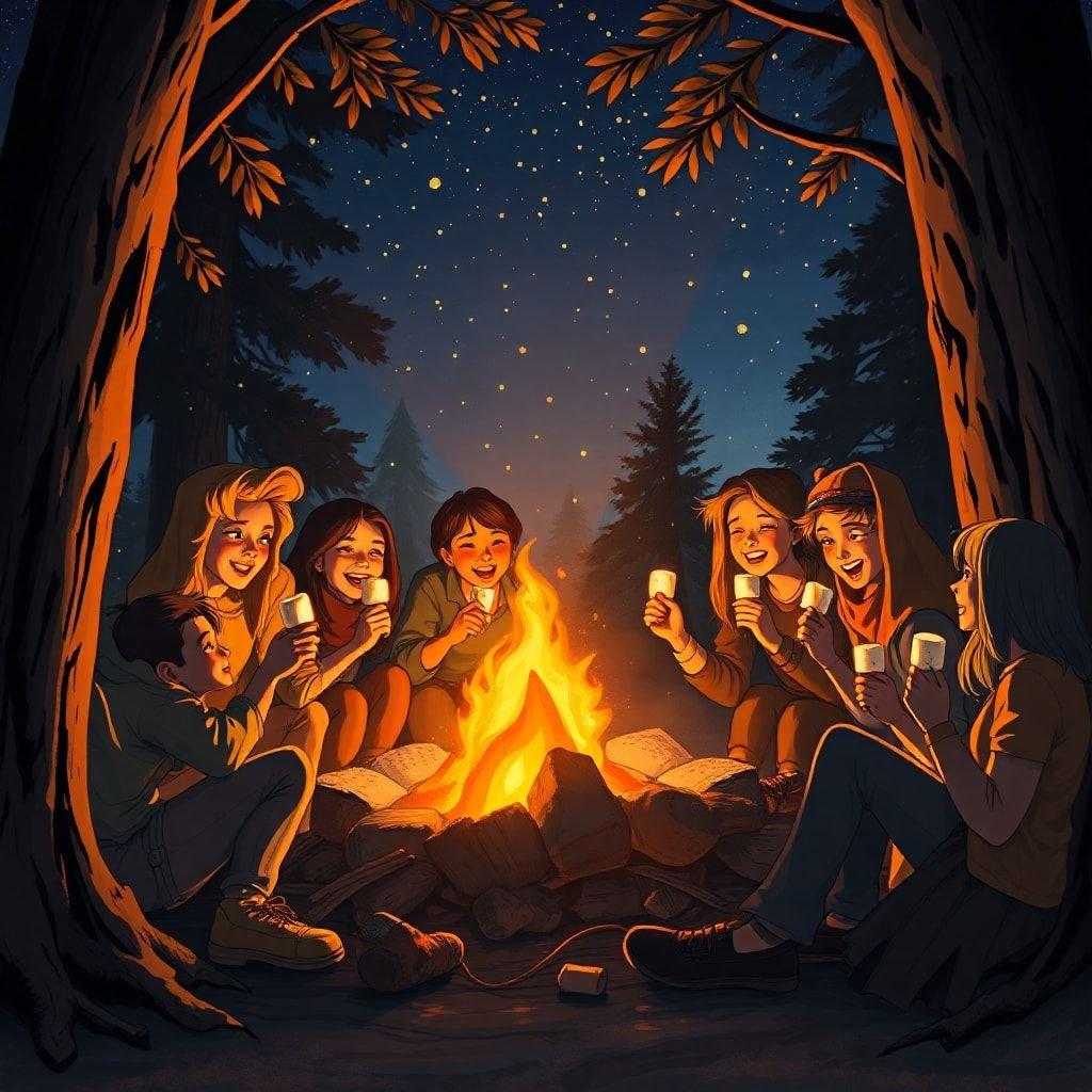 Gather 'round the campfire and soak up the joy of Independence Day with friends and family.