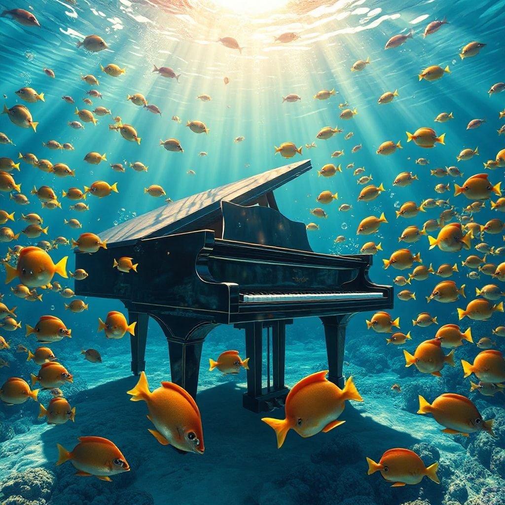 Casually discover the world beneath the waves, where classical music meets marine life.