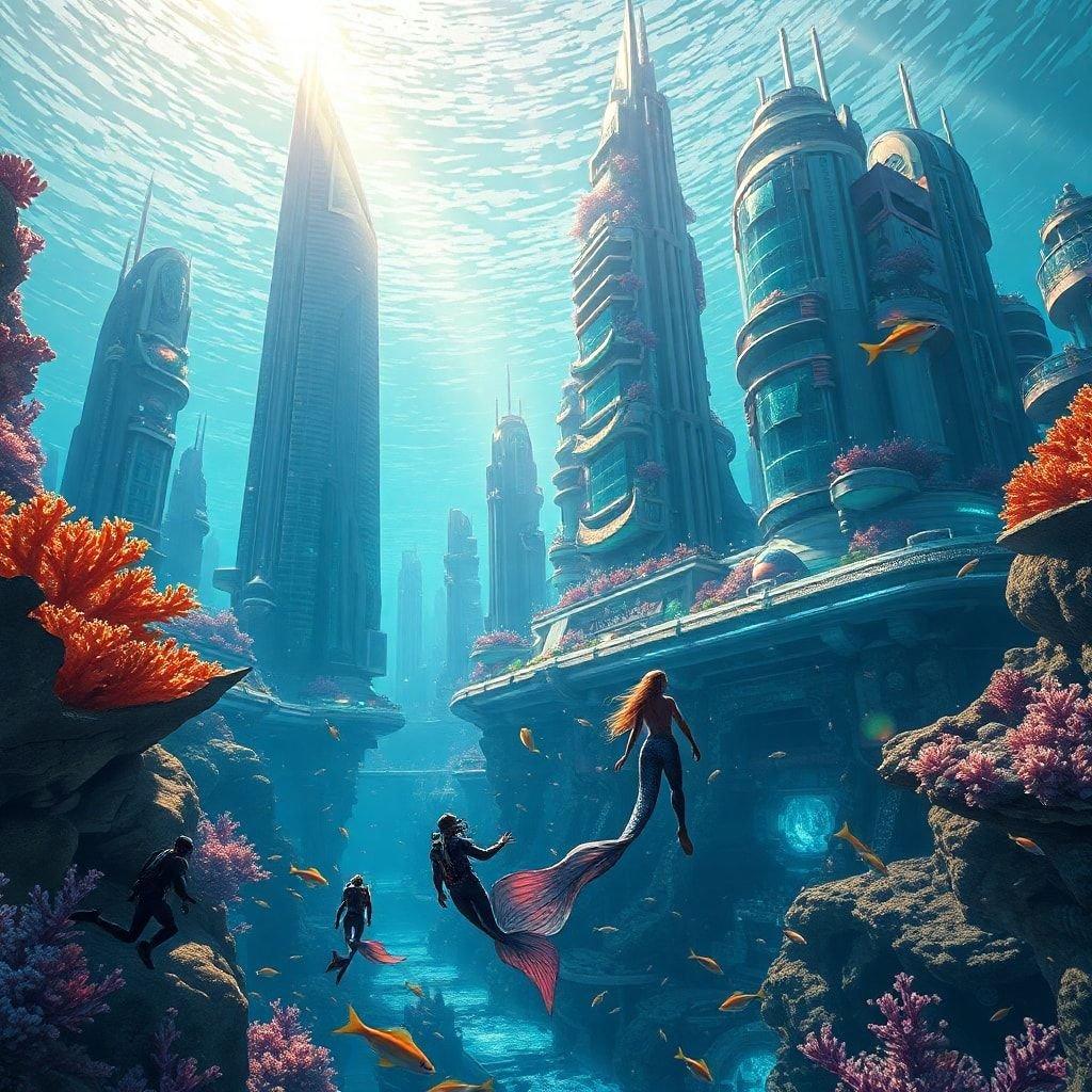 Embarquez pour une aventure en haute mer avec vos super-héros préférés alors qu'ils explorent le royaume mystique sous les vagues. Plongez au cœur d'un paradis océanique où les structures artificielles rencontrent la beauté naturelle et découvrez les secrets qui s'y cachent.