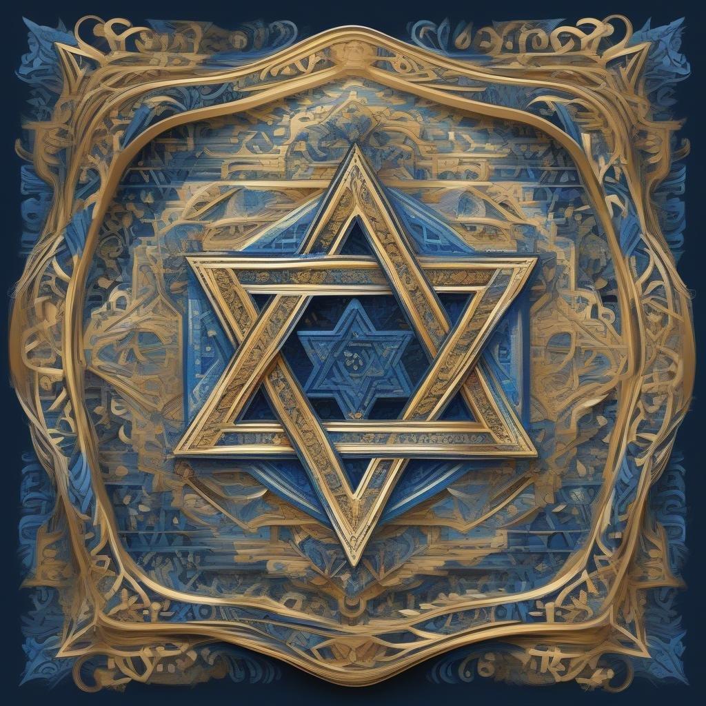 This beautiful Hanukkah wallpaper is perfect for adding a touch of Jewish heritage to your desktop or mobile device. The intricate design and vibrant colors make it a great way to celebrate the festival of lights.