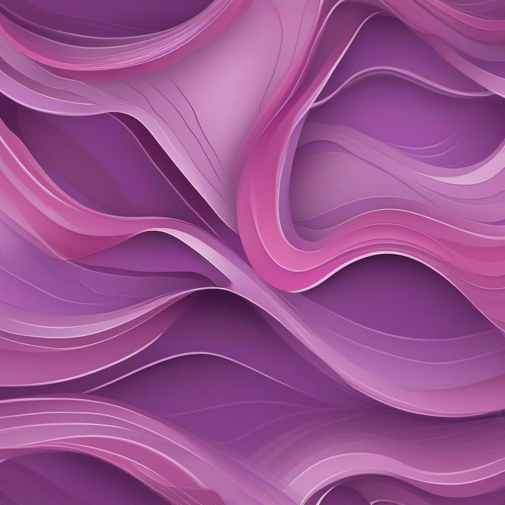 This stunning wallpaper features a mesmerizing pattern of wavy lines in different shades of purple, creating a dynamic and eye-catching design that adds a touch of sophistication to any room.